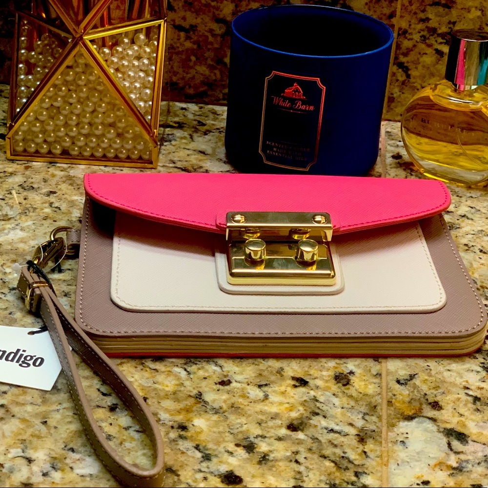 Indigo Wristlet Brand New With Tags